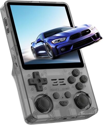 RGB20SX Retro Handheld Game Console Console Retro Video Console مع 4.0 بوصة IPS 720*720 شاشة HD 5000MAH وحدة ألعاب محمولة Retro (Black Pracket) in Kuwait