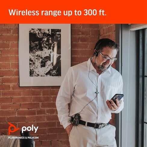 Plantronics - Cordless DECT Headset Telephone CT14 (Poly) in Saudi Arabia