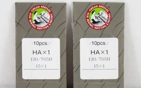 20 عضو 15x1 Hax1 جلدية مسطحة شانك المنزل الإبر آلات الخياطة ~ أحجام متعددة! (حجم القياس 130/21) in Saudi Arabia