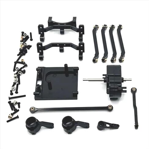 RC Car Parts Compatible with MN99S 1/12 RC Car Upgrade Modification Parts Accessories Wave Box Pull Rod Shock Absorber Ball Bearing Set in Saudi Arabia