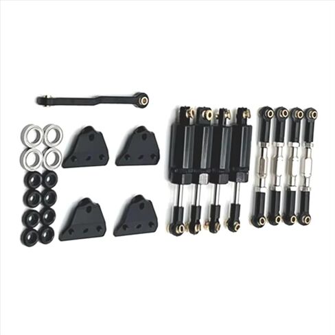RC Car Parts Compatible with MN99S 1/12 RC Car Upgrade Modification Parts Accessories Wave Box Pull Rod Shock Absorber Ball Bearing Set in Saudi Arabia