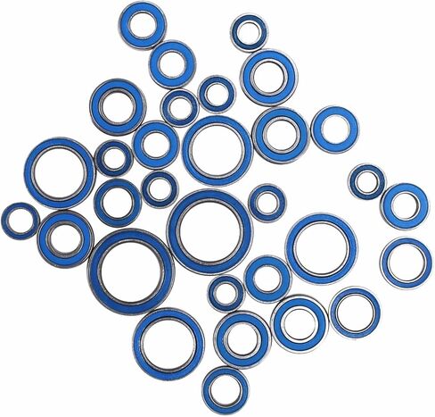 RC Car Parts Compatible with Redcat GEN8 1/10 RC Crawler Car Upgrade Modification Replacement Parts Accessories 32pcs Sealed Bearing Kit in Saudi Arabia