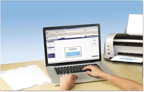 Avery 8317 Embossed Note Cards, Inkjet, 4 1/4 x 5 1/2, Matte Ivory, 60/Pk w/Envelopes in Kuwait