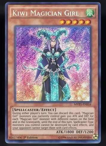 Kiwi Magician Girl - MVP1 -ENS16 - Secret Rare - 1st Edition in Kuwait
