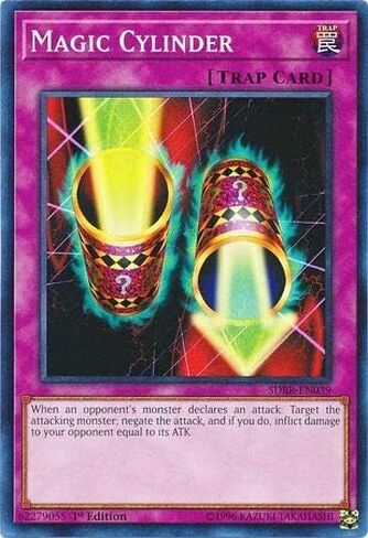 Yu-Gi-Oh! - Magic Cylinder - SDRR-EN039 - Common - 1st Edition - Structure Deck: Rokket Revolt in Saudi Arabia