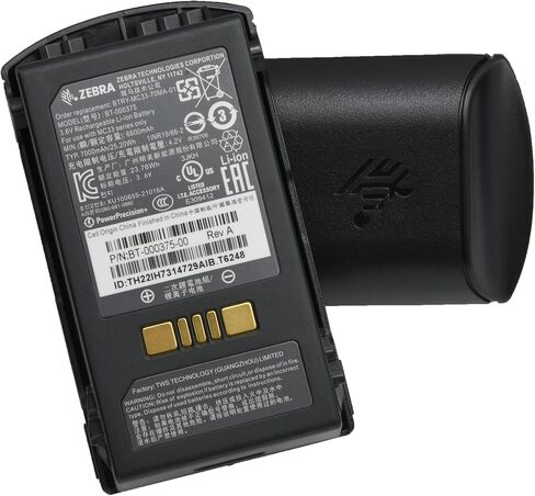 Zebra MC3300, MC3300X, MC330AX 7000mAh Extended Battery w/PowerPrecision Plus; BTRY-MC33-70MA-01; BT-000375-00 in Saudi Arabia
