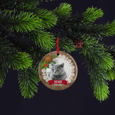 Lara Laser Works Pet Memorial Gifts ، زخرفة صور كلب شخصية ، مخصصة مع الاسم والتاريخ - إلى الأبد في قلوبنا 5 تصاميم الذاكرة المحبة ، هدايا التعاطف المتذك in Kuwait