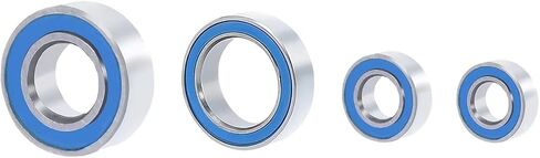 RC Repair Parts Compatible with Axial for SCX10 90027 22Pcs Wheel Hub Axle Sealed Bearing Kit 1/10 RC Crawler Car Truck for Model Upgrade Parts in Saudi Arabia