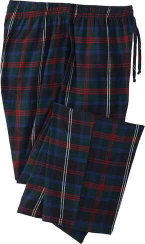 KingSize Men's Big & Tall Flannel Plaid Pajama Pants in Kuwait