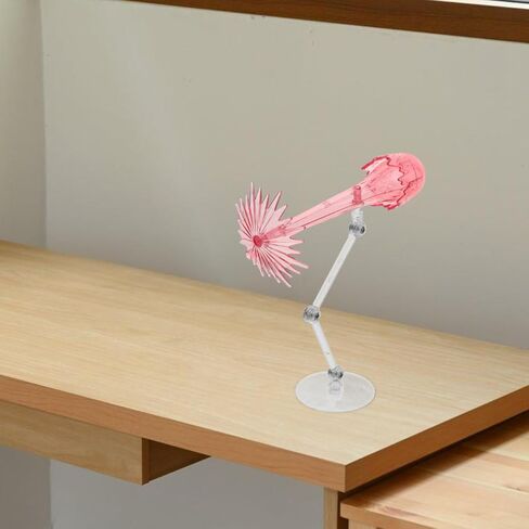 VICASKY Adjustable Action Figure Stand with Effects 2pcs Pink Display Holder for Dolls and Models 4.72x3.93x1.57in Easy Assembly Stable Support for Home and Office Figure Effects in Saudi Arabia
