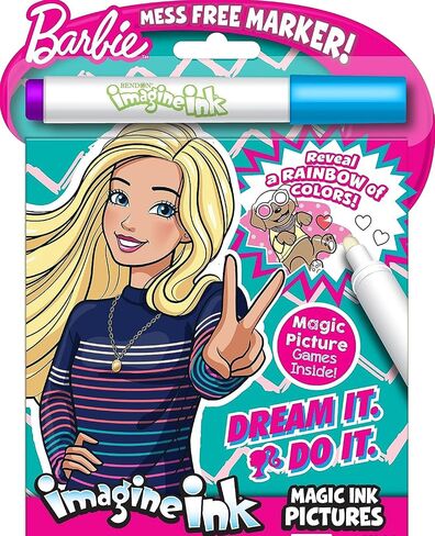Barbie Coloring and Activity Book Bundle with Imagine Ink Coloring Book, Stickers and More in Saudi Arabia