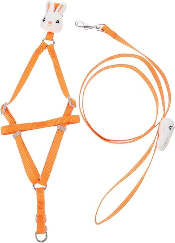 Garneck Dog and Cat Leash Cartoon Design for Puppies and Kittens for Outdoor Activities Fits Pets in Saudi Arabia