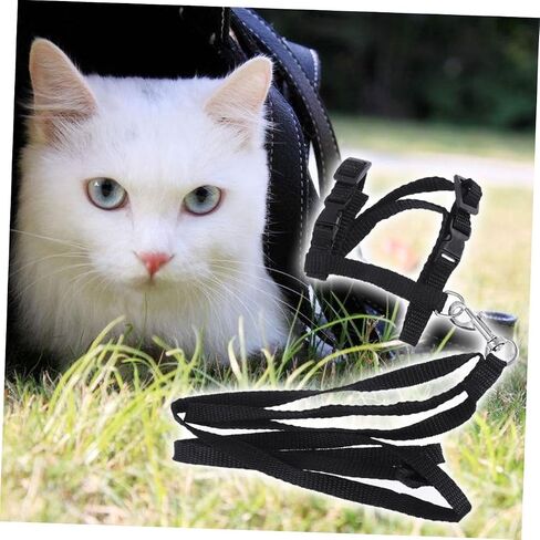balacoo Indoor Outdoor Cat Harness Traction Rope Collar Leash Pet Supplies Pet Accessories in Saudi Arabia