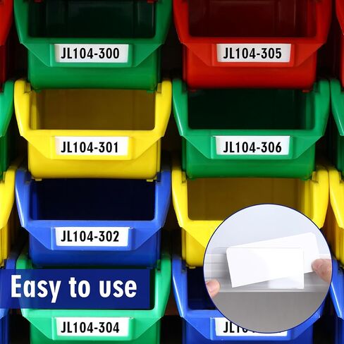 chunful 25 pack حامل ملصق واقي من البلاستيك الواقي من 3.95 بوصة × 1.675 بوصة لمدة 30348 ، 30358 ، حاملي بطاقات Clear مع OPE OPEN للتحميل in Saudi Arabia