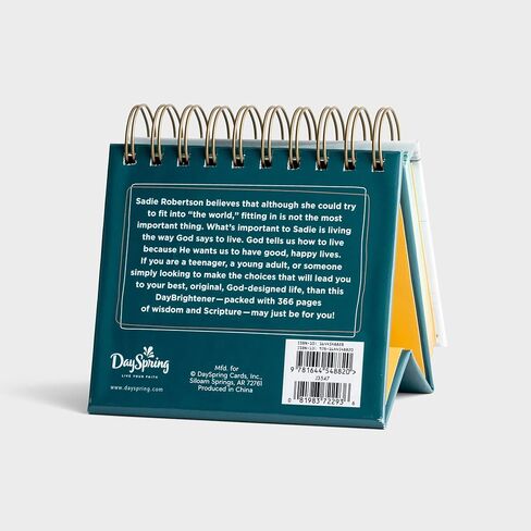 Sadie Robertson Live Original (LO): An Inspirational DaySpring DayBrightener - Perpetual Calendar in Saudi Arabia