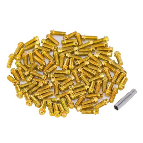 100PCS M2 M3 RC Scale Metal Stainless Screws Kit for 1/10 RC Car Crawler TRX4 TRX6 Axial SCX10 90046 AXI03007 Wheel Rims Upgrade Parts (M2*4mm) in Kuwait