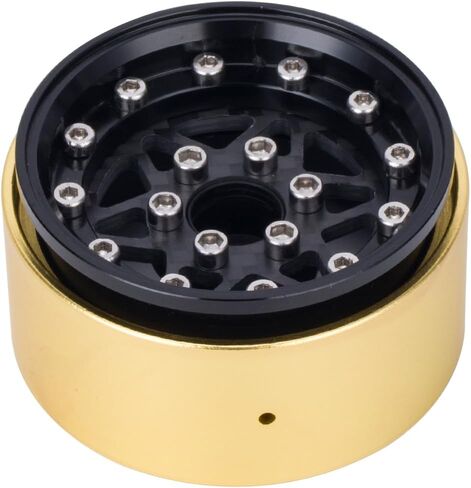 1.9 بوصة طلاء نحاس داخلي حلقة حلقة Beadlock Clamp 94g نوبات العجلة المعدنية الثقيلة نوبات 1.9 حافة العجلة ل 1/10 TRX6 محوري SCX10 I III Pro Redcat Gen7 Gen8 Crawler Car (2pcs) in Saudi Arabia