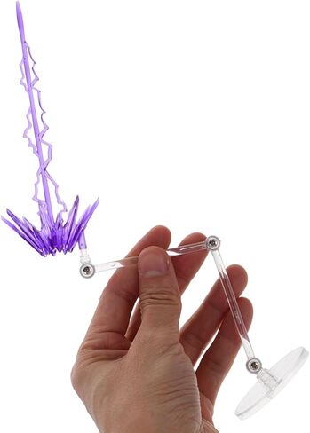 1 sett action figure stand: حامل نموذج عرض نموذج التمييز مع عرض تأثيرات الطاقة ، bule in Kuwait