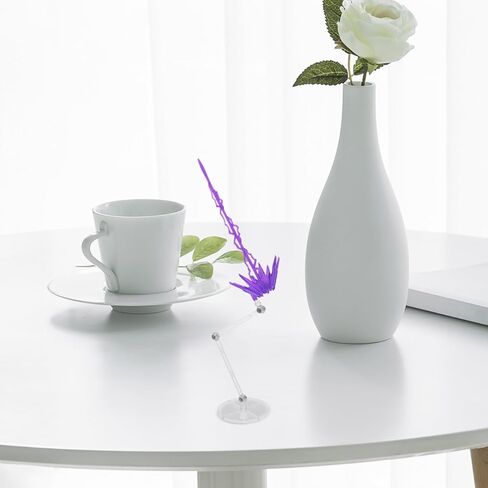 1 sett action figure stand: حامل نموذج عرض نموذج التمييز مع عرض تأثيرات الطاقة ، bule in Kuwait