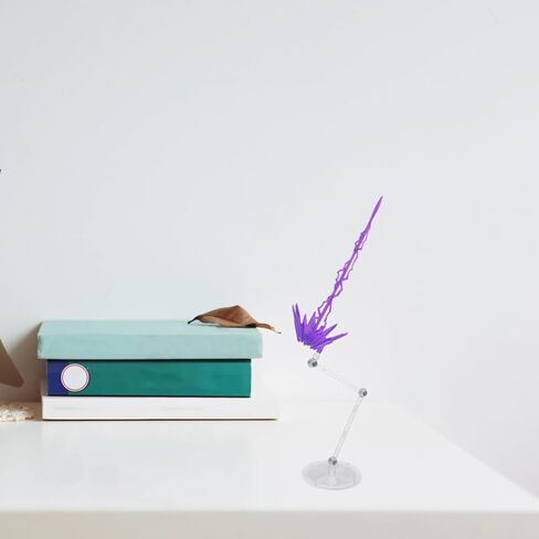 1 sett action figure stand: حامل نموذج عرض نموذج التمييز مع عرض تأثيرات الطاقة ، bule in Kuwait