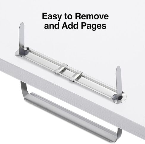 Staples® Prong Fastener Bases, 2 "W Capacity, Silver, 100/Pack (44410) in Saudi Arabia