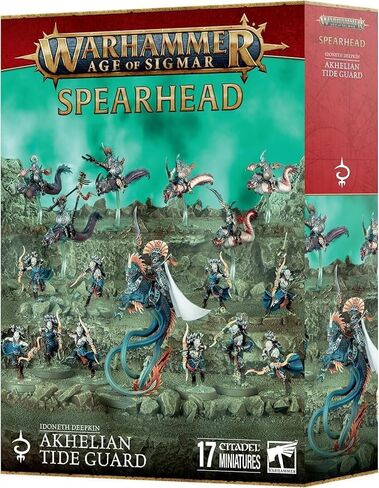 Games Workshop Warhammer SPEARHEAD: IDONETH DEEPKIN AKHELIAN Tide Guard in Saudi Arabia