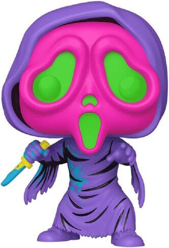Funko Scream Ghostface Blacklight Ghost Face Exclusive Pop Vinyl Figure 1607 in Saudi Arabia