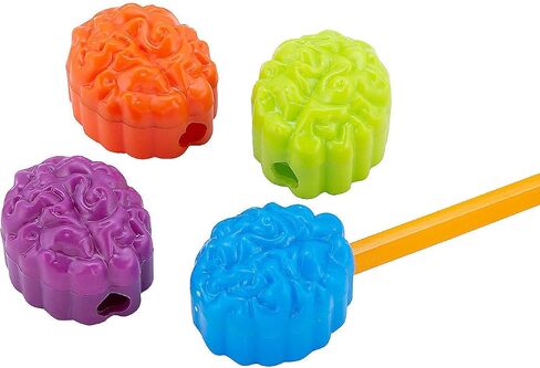 Brain Shaped Pencil Sharpener - Stationery - 24 Pieces in Saudi Arabia