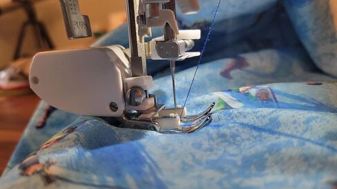 HONEYSEW Open Toe Heavy Duty Even Feed Walking Foot W/Guide for Brother Sewing Machines with 1/4" Stitch Quilting Presser Foot in Saudi Arabia