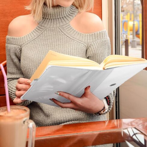 2 Pcs A6 Clear Plastic Cover Transparent PVC Waterproof Notebook Cover Strong Plastic Protective Covers for Books Journal Planners in Saudi Arabia