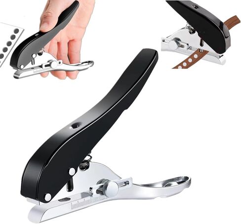 ثقب واحد لكمة الثقب الثقيل ثقب الثقب مثقوب واحد يدوي الينا اللكمة ثقب صغير الثقب مثقل واحد لكمة لكمة الحرف الورقية العلامات SCRAPBOOK البلاستيك الورق المقوى-3/8 بوصة-10 مم ، أسود in Kuwait