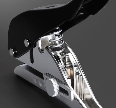 ثقب واحد لكمة الثقب الثقيل ثقب الثقب مثقوب واحد يدوي الينا اللكمة ثقب صغير الثقب مثقل واحد لكمة لكمة الحرف الورقية العلامات SCRAPBOOK البلاستيك الورق المقوى-3/8 بوصة-10 مم ، أسود in Kuwait