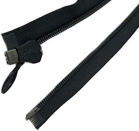 YKK ®#3 أسود خفيفة الوزن غير مرئي غير مرئي (2 قطعة لكل عبوة) (24 بوصة) in Saudi Arabia