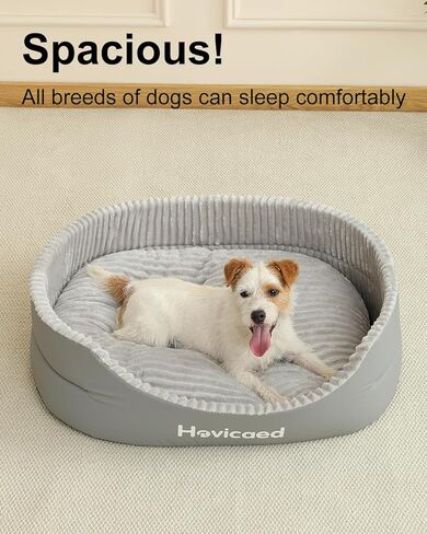 Hovicaed Dog Bed Medium Size Dog, Orthopedic Dogs Couch Bed, Waterproof Pet Bed with Removable Mat,Non-Slip Bottom 31.1x24.1inch XL in Saudi Arabia