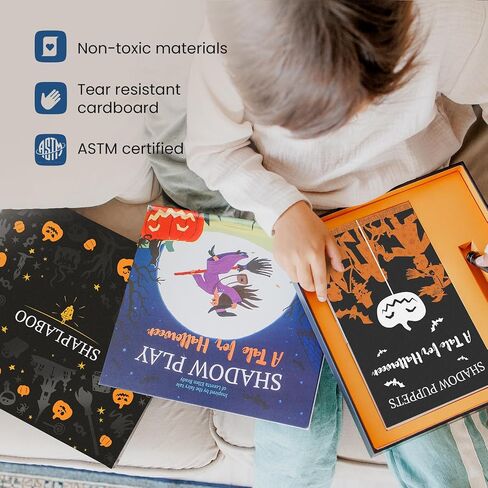 حكاية لـ Halloween Premium Set - لعبة تفاعلية للعلوم والتعلم للأطفال - لعبة العلوم التعليمية للأولاد ، الفتيات البالغون من العمر 3 إلى 8 سنوات in Kuwait