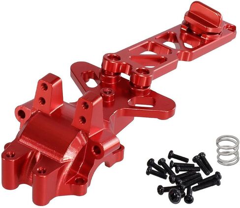 Front Upper Gearbox Cover Multipurpose RC Car Easy Installation RC Vehicle Accessories Direct Replace for 16207 16209 H16PL, Red in Kuwait