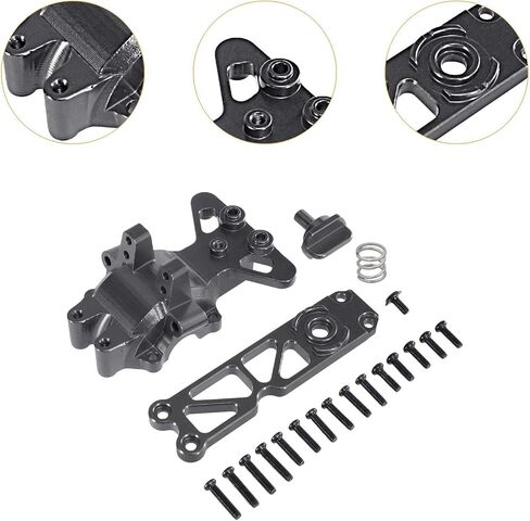 Front Upper Gearbox Cover Multipurpose RC Car Easy Installation RC Vehicle Accessories Direct Replace for 16207 16209 H16PL, Red in Kuwait