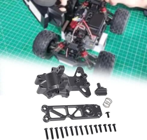 Front Upper Gearbox Cover Multipurpose RC Car Easy Installation RC Vehicle Accessories Direct Replace for 16207 16209 H16PL, Red in Kuwait