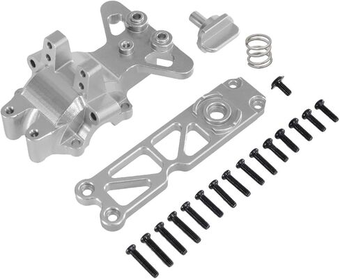 Front Upper Gearbox Cover Multipurpose RC Car Easy Installation RC Vehicle Accessories Direct Replace for 16207 16209 H16PL, Red in Kuwait