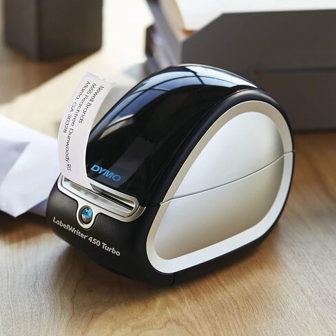 Dymo Labelwriter Address Labels ، 1 1/8 × 3 1/2 ، أبيض ، 350 ملصقات/لفة ، 2 لفات/حزمة in Saudi Arabia
