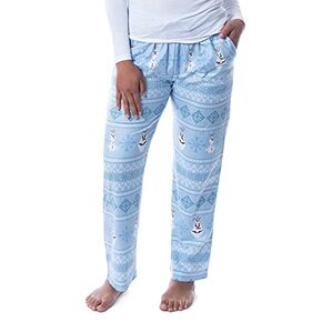 Disney Womens' Frozen Olaf Sweater Style Loungewear Pajama Pants