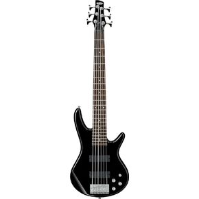 Ibanez, 6-String Bass Guitar, Right, Black (GSR206BK)