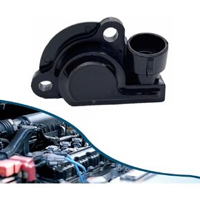 1 PC Car Throttle Position Sensor, Replace OEM 17087400 17088026 17111815, TPS Accelerator Pedal Fuel Idle Control Valve Sensor Compatible with Most Car Models (Black)