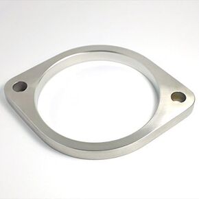 2.5" 2 Bolt Stainless Steel Exhaust Flange SS304 - Stainless Brtos