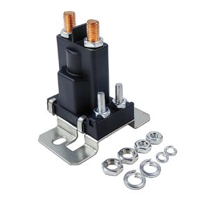 80 Amp Battery Isolator Relay 12V Continuous Duty Solenoid Relay High Current Starter Relay 4 Pin SPST | Fits for White Rodgers, Cummins | Replacement# 120 901S1, 120-107112, 3916301, 3916302