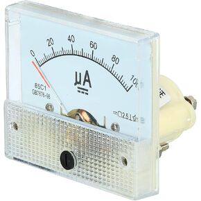 YOKIVE Analog Panel Ammeter, 85C1 Ampere Meter Current Tester, Great for Office, Art, Home, Daily Use (DC 0-100uA) in Kuwait