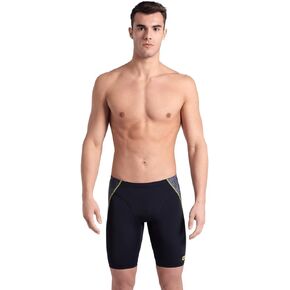 ARENA Performance Men's Camo Kikko Swim Jammer MaxLife Knee-Length Swimsuit Athletic Pool Training Competitive Bathing Suit