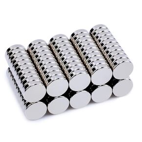 120Pcs Neodymium Magnet, 4mmx1.5mm Small Magnets Strong Rare Earth Magnets Refrigerator Magnets for Crafts Dry Erase Board, Office Fridge Mini Round Disc Magnet for DIY Building Scientific Models