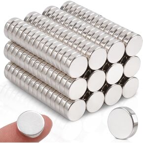 120Pcs Neodymium Magnet, 4mmx1.5mm Small Magnets Strong Rare Earth Magnets Refrigerator Magnets for Crafts Dry Erase Board, Office Fridge Mini Round Disc Magnet for DIY Building Scientific Models in Kuwait