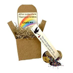 Surprise! Quail Egg Pregnancy Announcement Rainbow Baby